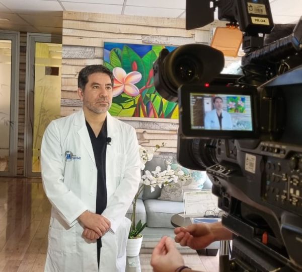 Dr. Jorge Díaz realiza entrevista sobre las malas prácticas en Medicina Estética en exclusiva para Chilevisión